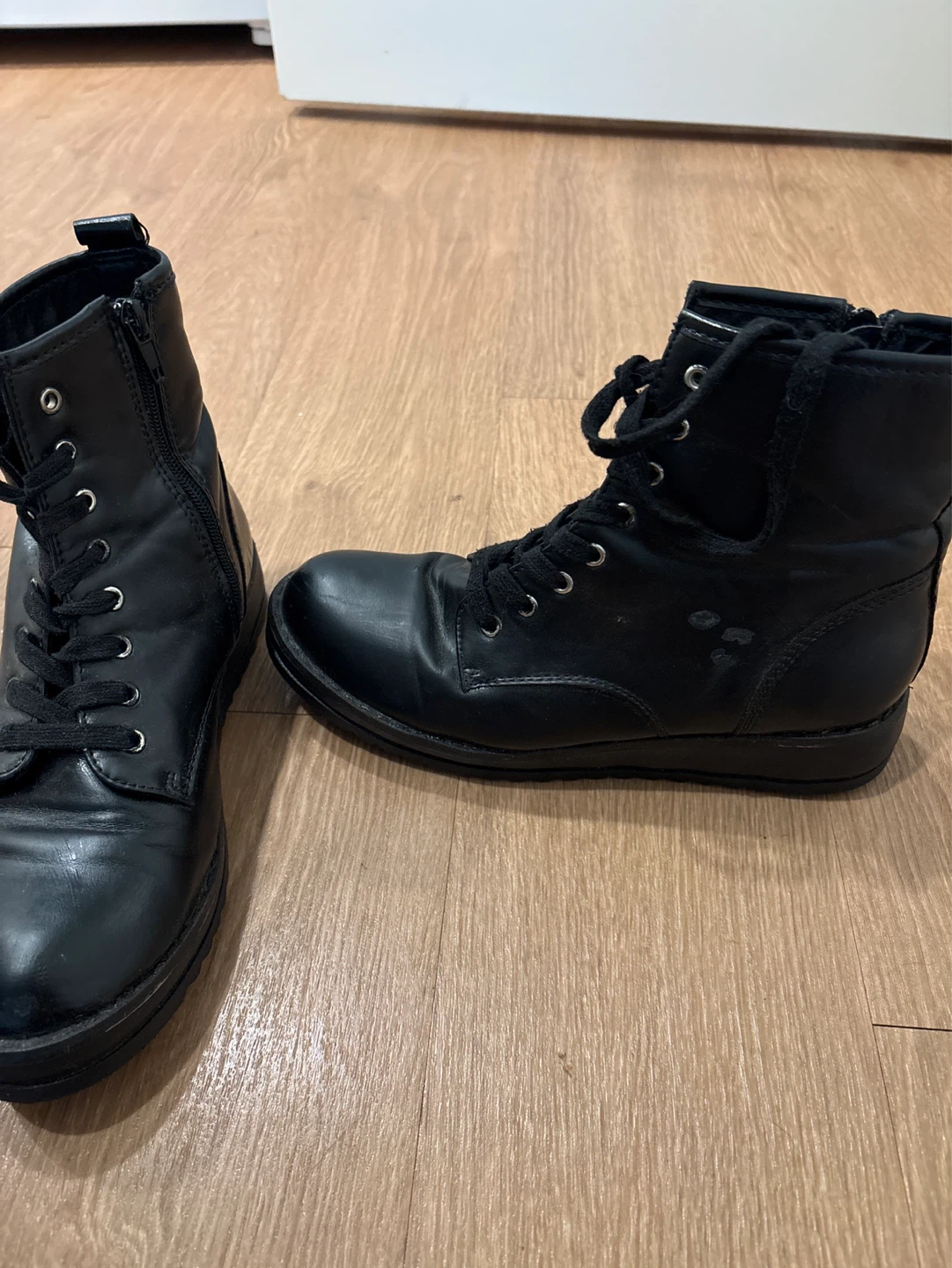 Black Combat Boots - photo 4