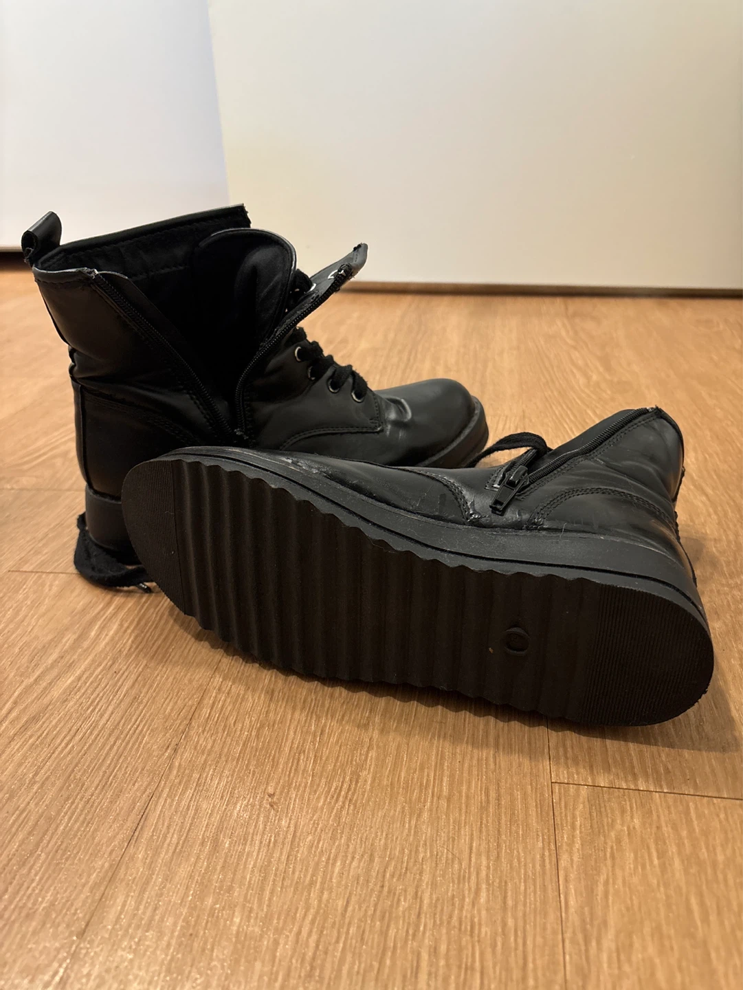 Black Combat Boots - photo 2