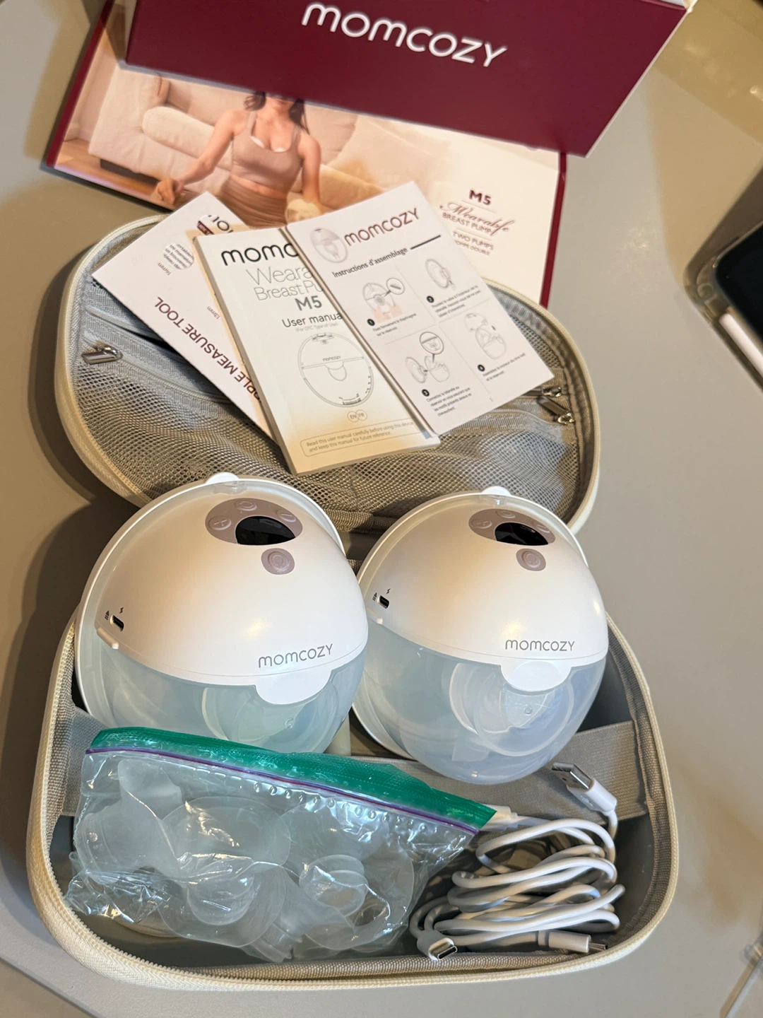 Momcozy M5 Wearable Breast Pumps - photo 5