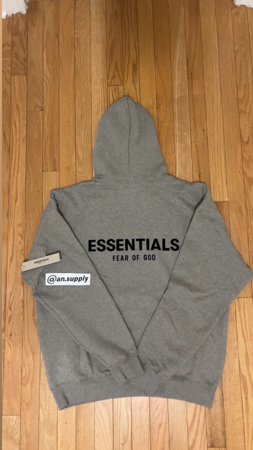 Dark Grey ESSENTIALS Hoodie - photo 2