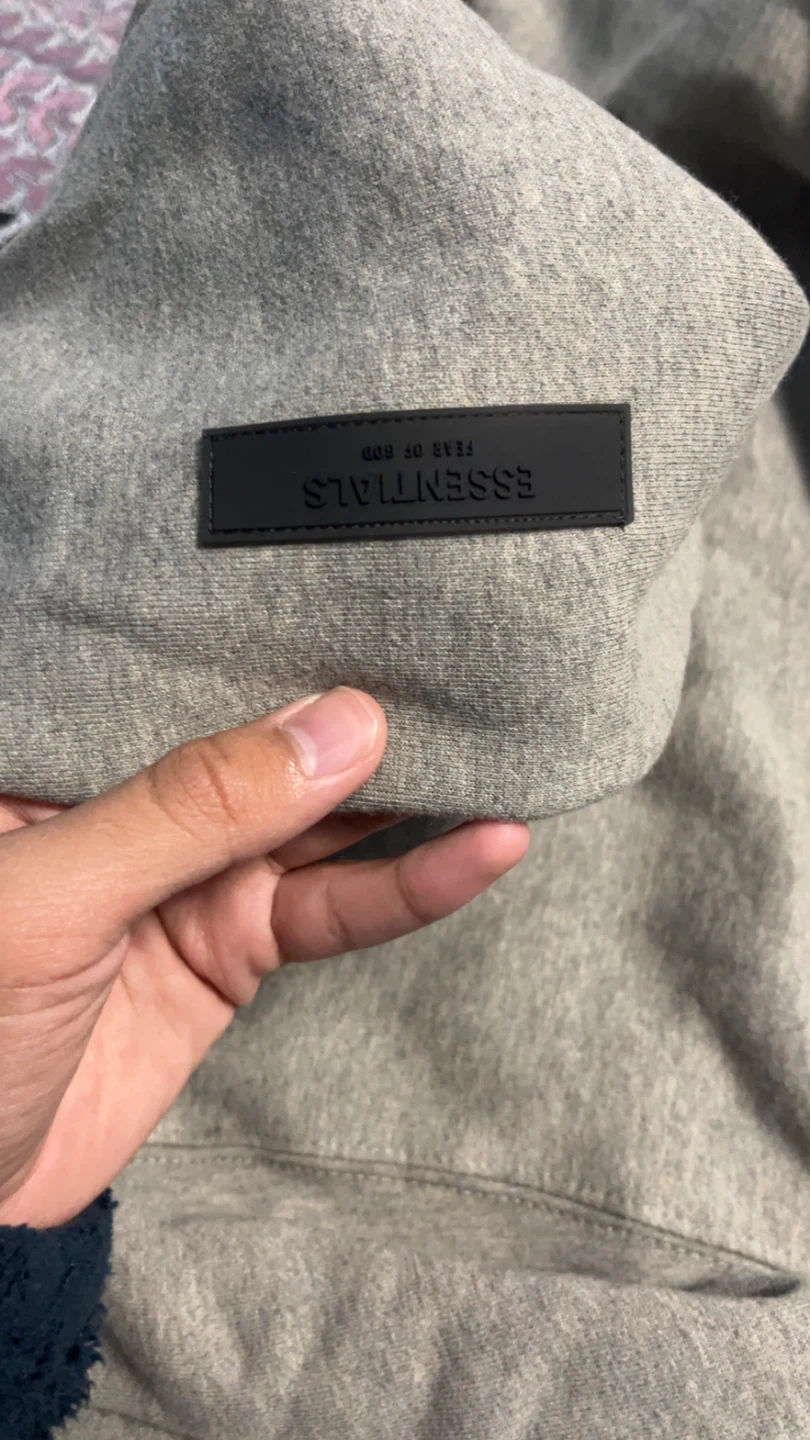 Dark Grey ESSENTIALS Hoodie - photo 4