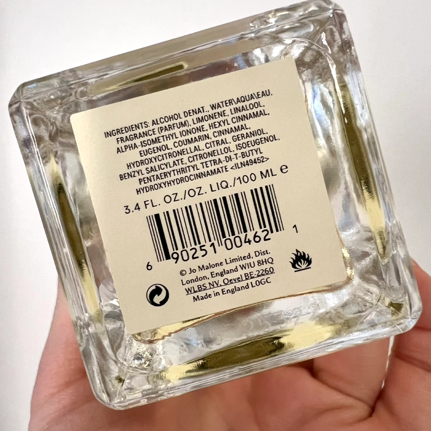 (Retail $255)New Jo Malone London 154 Cologne Perfume 100ml - photo 3