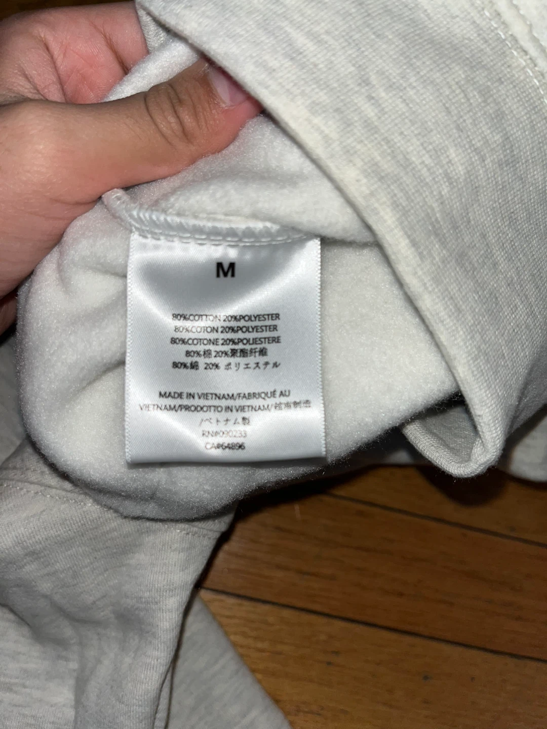 Light Grey ESSENTIALS hoodie - photo 5