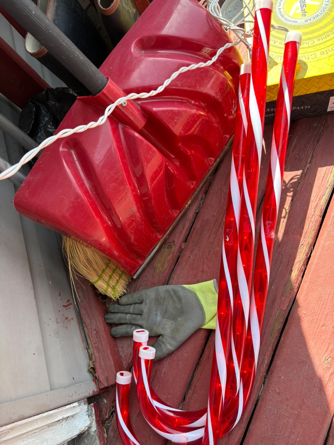 Large Candy Cane Lawn Decorations - photo 2