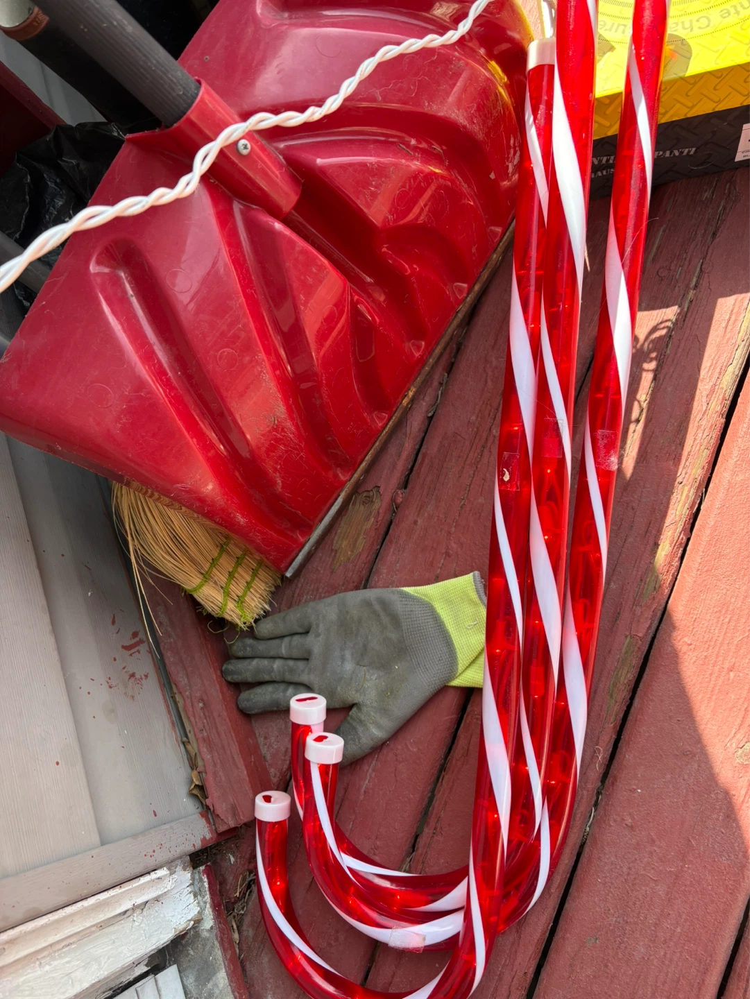 Large Candy Cane Lawn Decorations