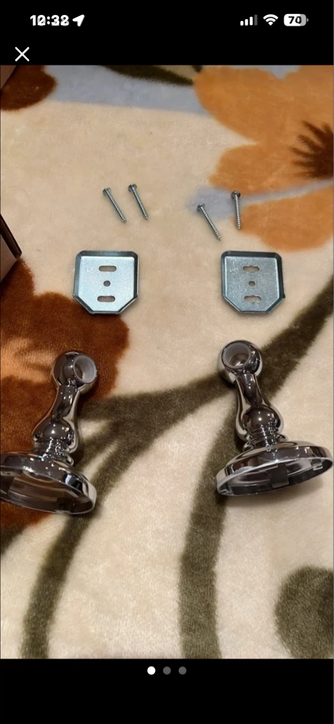 Chrome toilet paper 🧻 holders