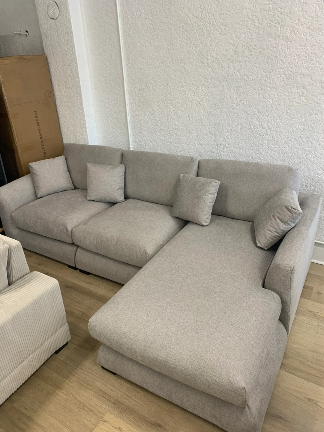 Luxury Lounger Sectional | 60% Off Retail!