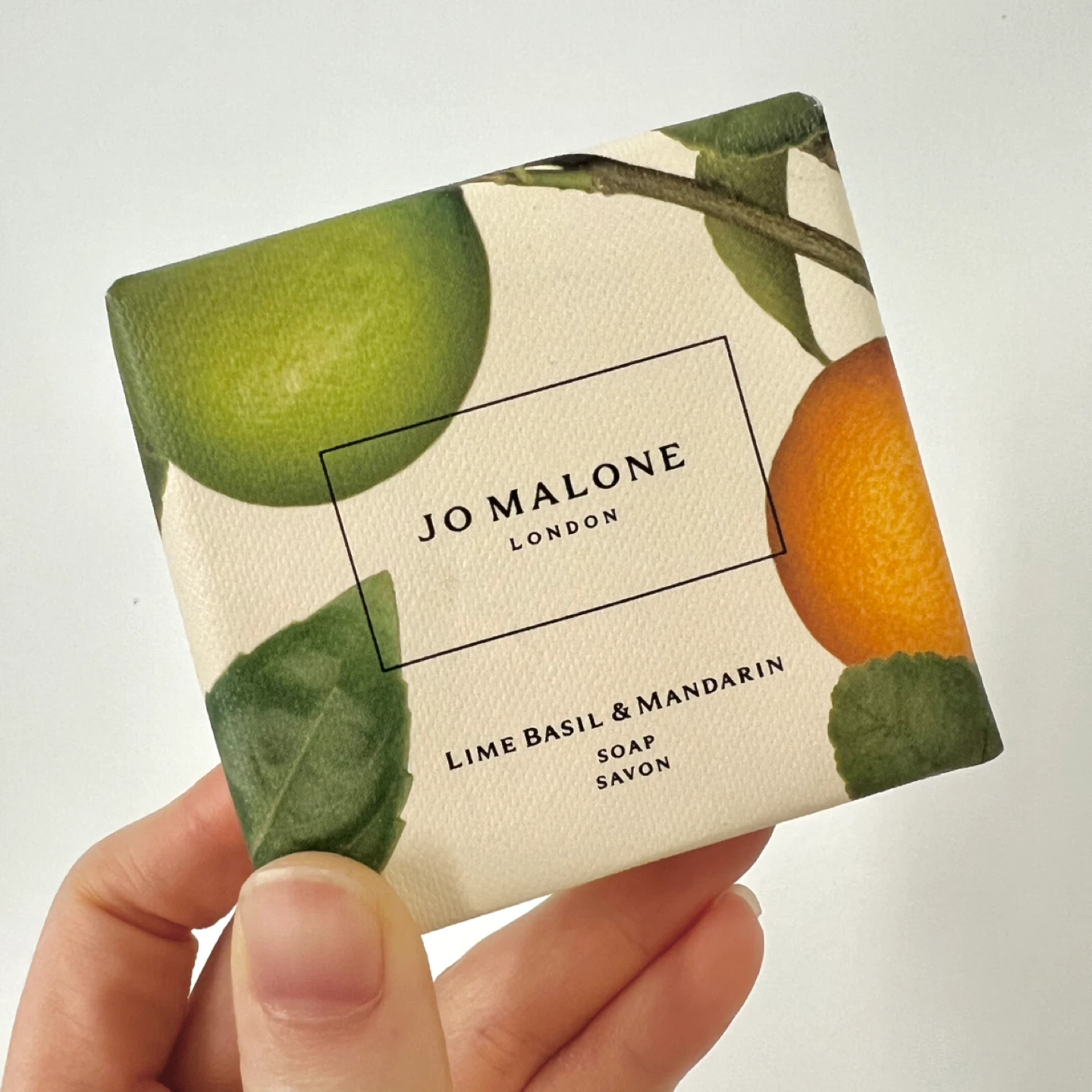 (Retail $45)New Jo Malone London Lime Basil & Mandarin Soap 100g - photo 2