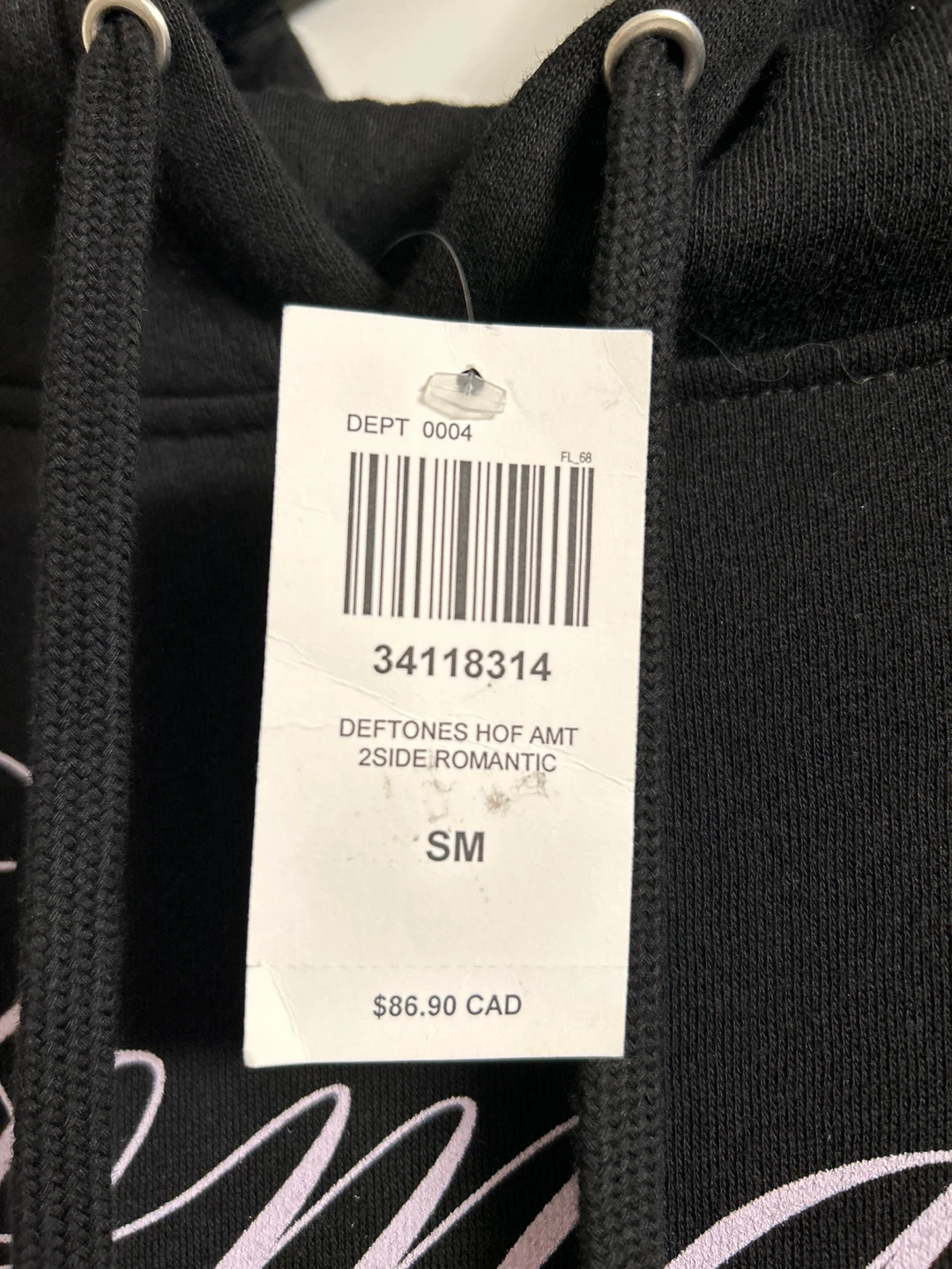 Deftones "Romantic Dreams" Hoodie - Size SM - photo 2