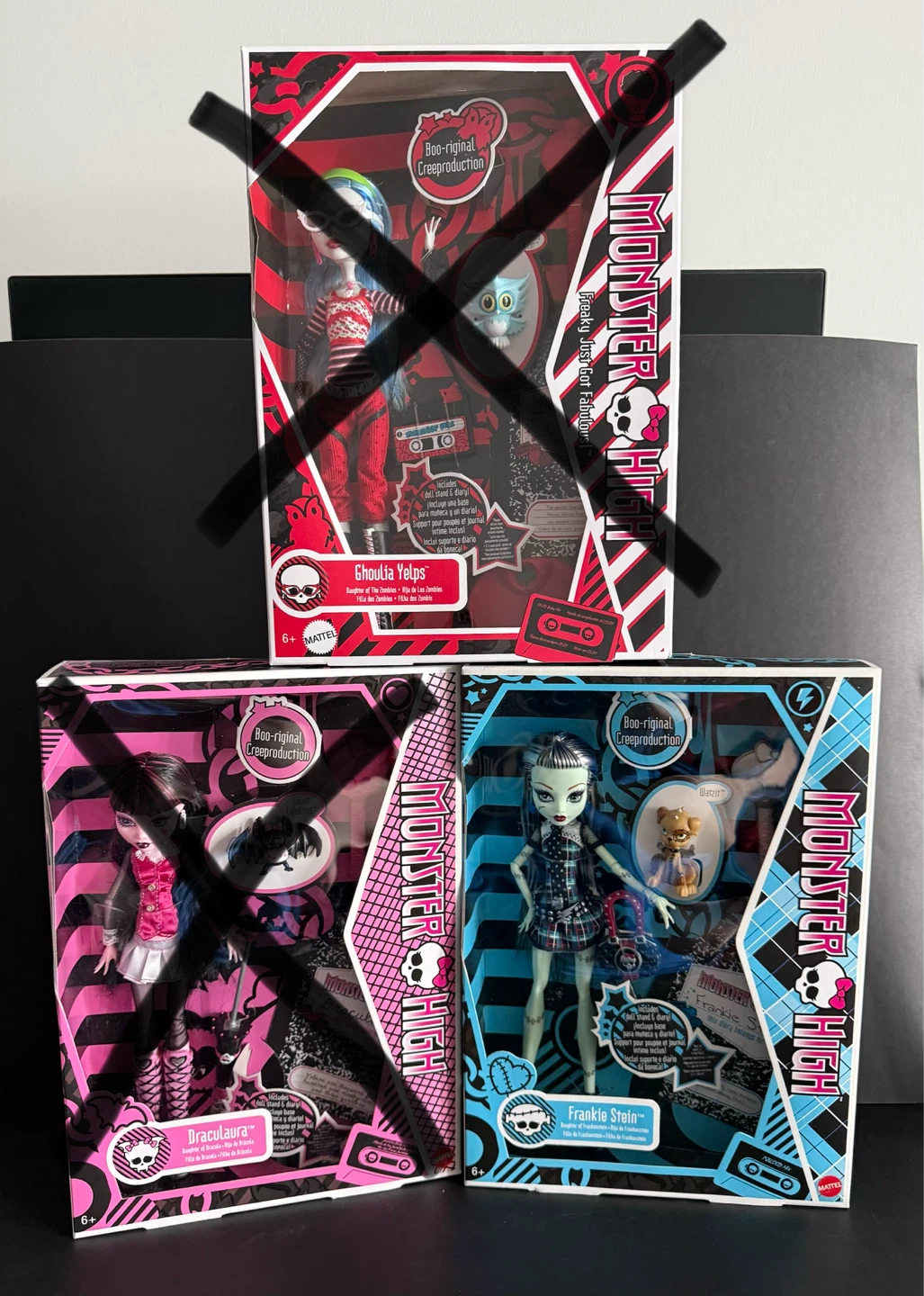 Monster High Boo Riginal Creeproduction Dolls