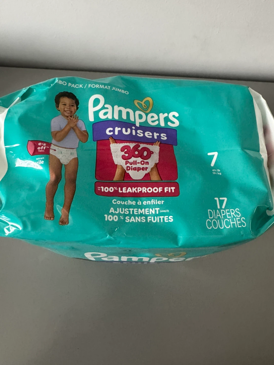 (Unopened) Pampers Cruisers Size 7 Diapers, 17 Count - photo 3