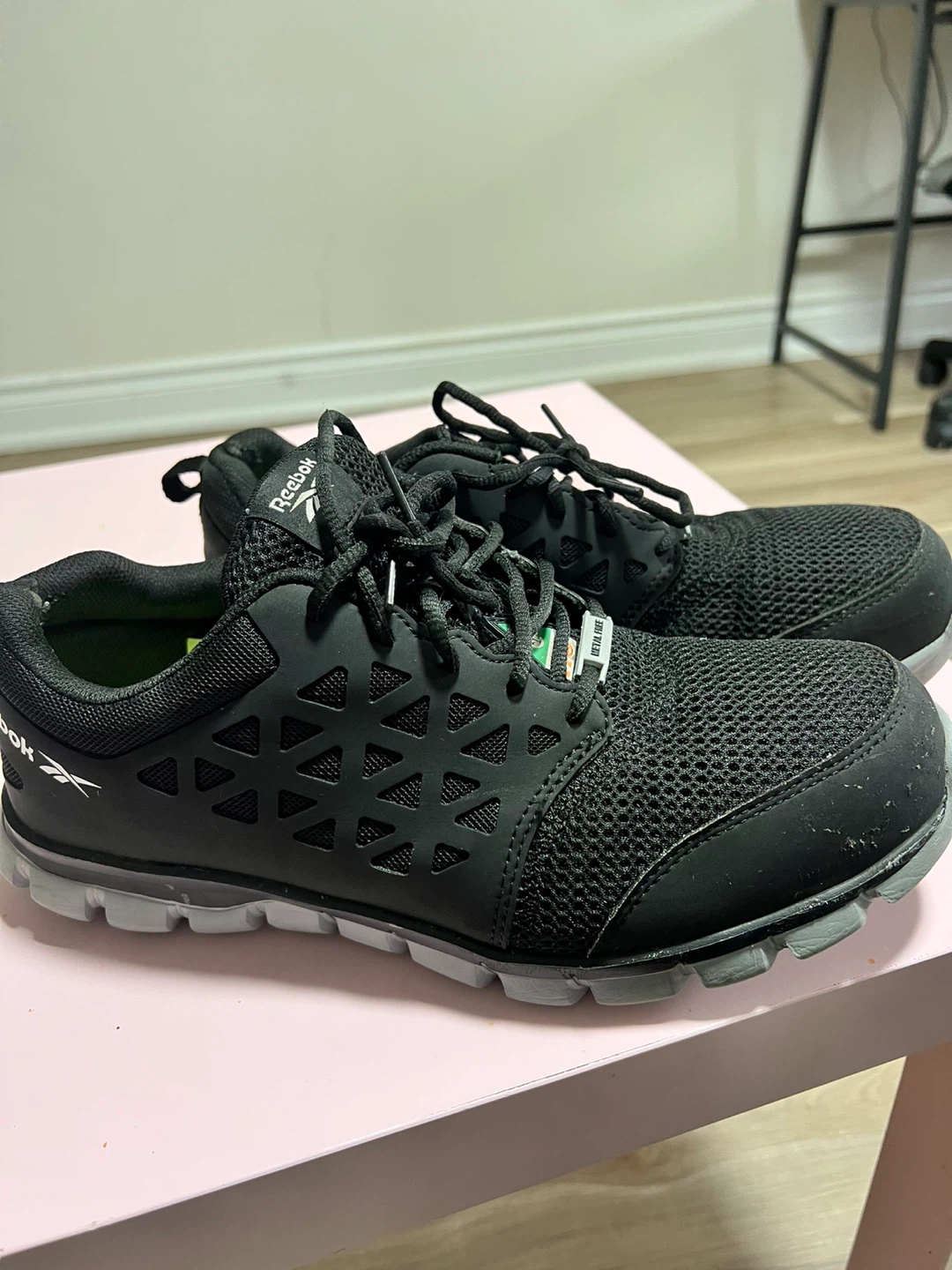 Reebok Black Athletic Shoes size 11.5wide - photo 2