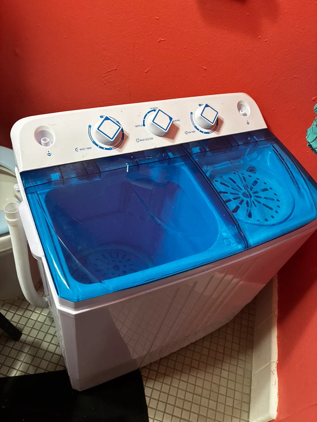 Portable Twin Tub Washing Machine