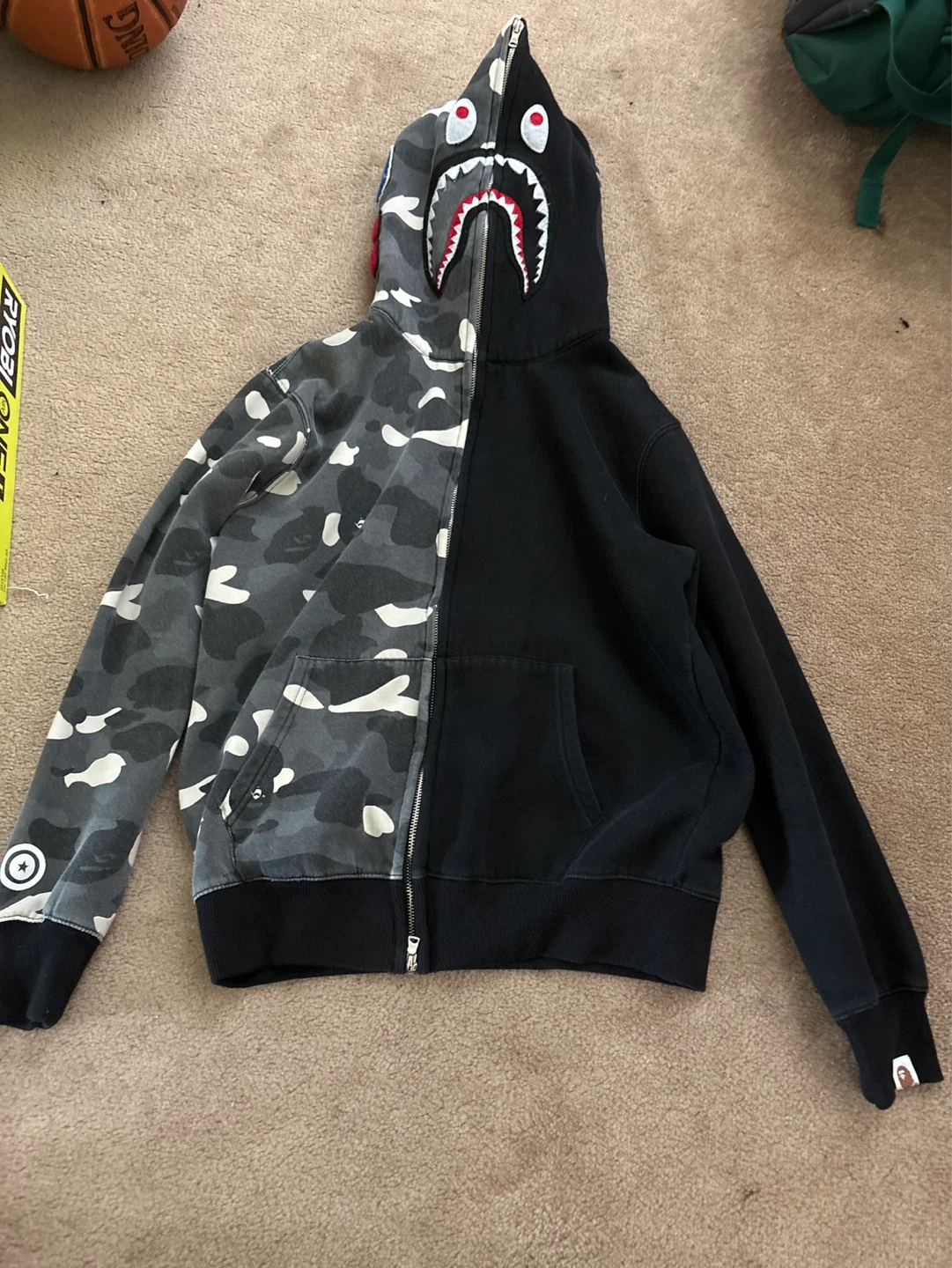 A Bathing Ape Shark Full Zip Hoodie