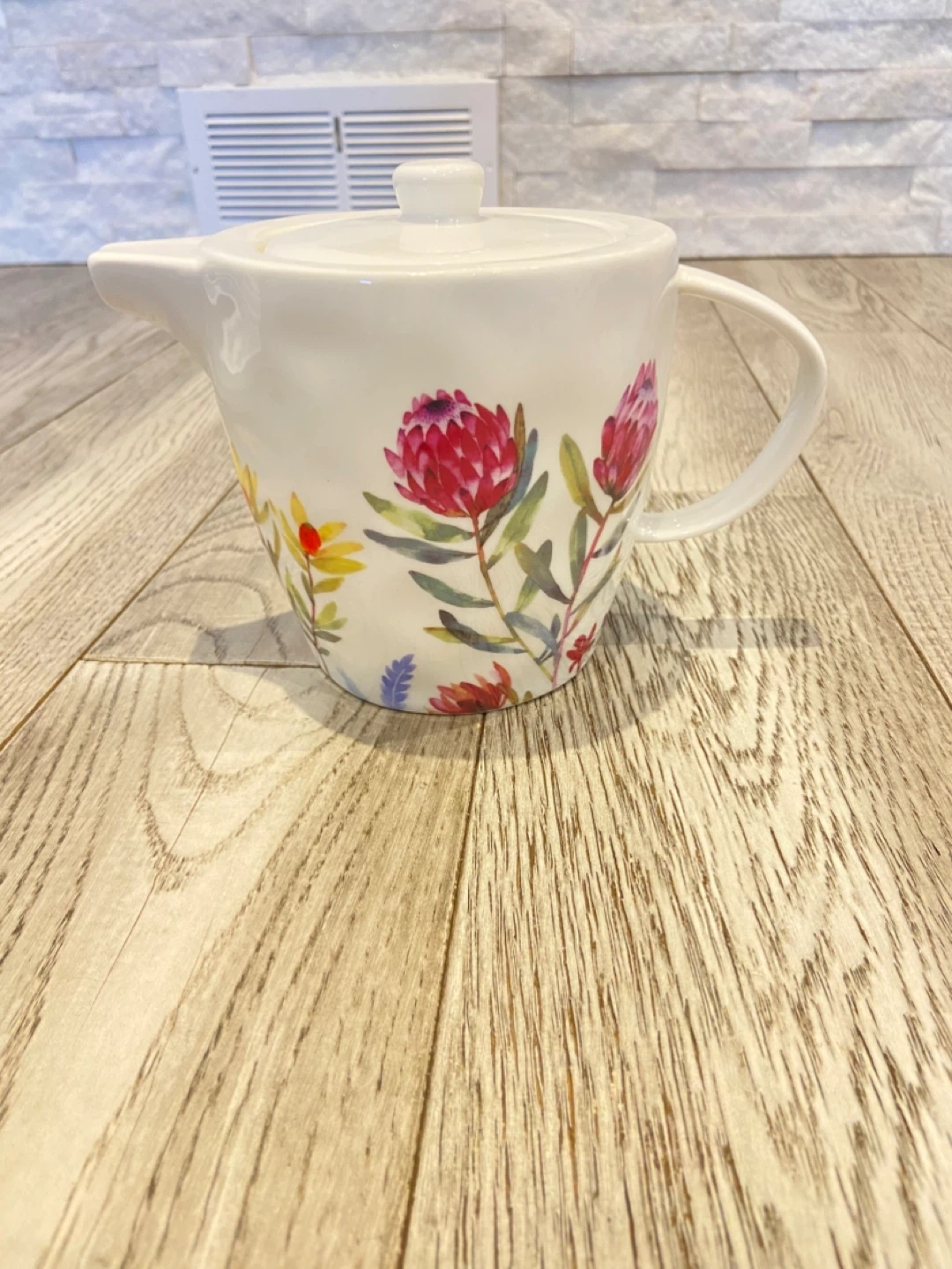 Bread & Butter Lucy King Porcelain Teapot with Floral Design