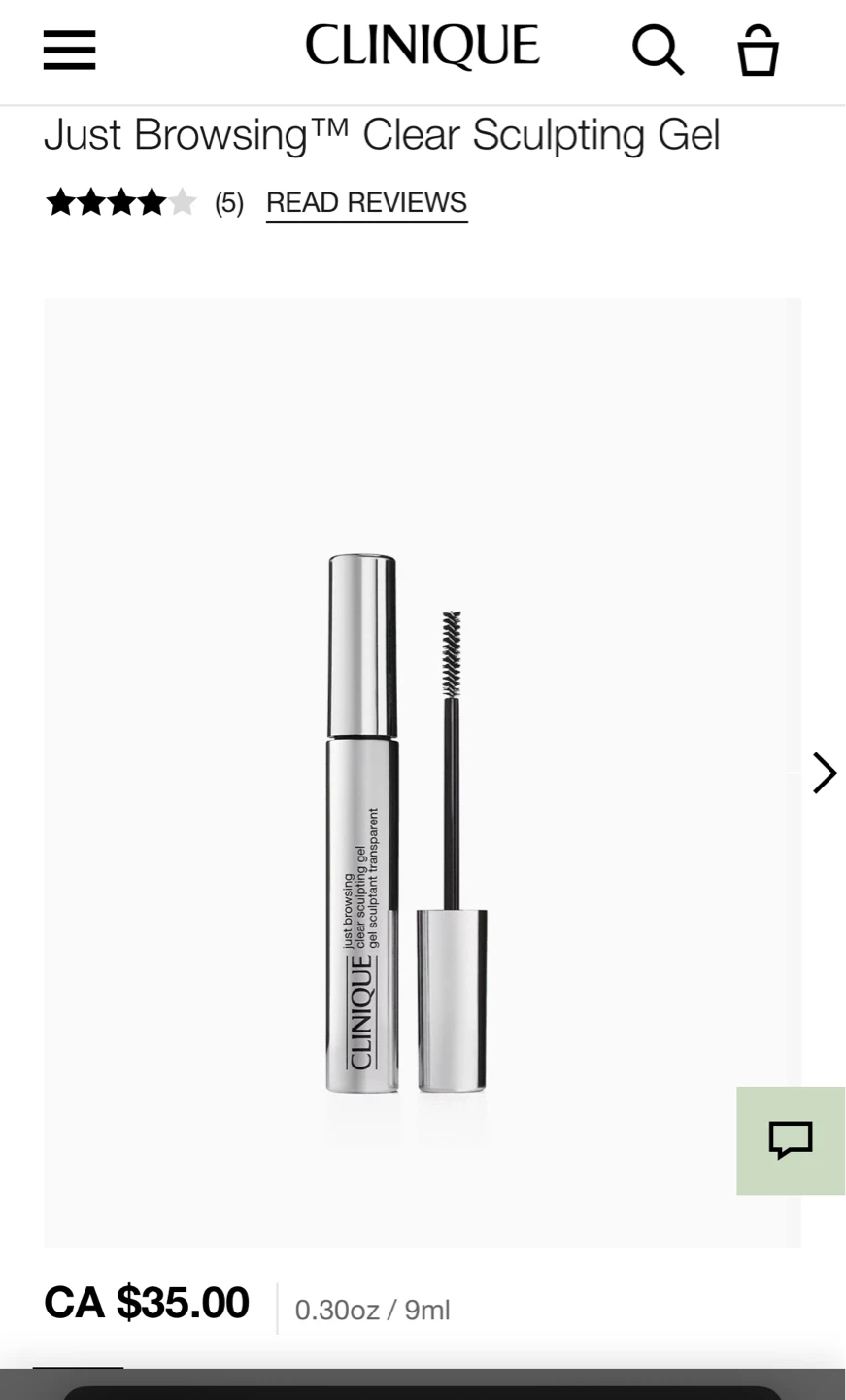 (Retail $40)New Clinique Just Browsing Clear Sculpting Gel - photo 5