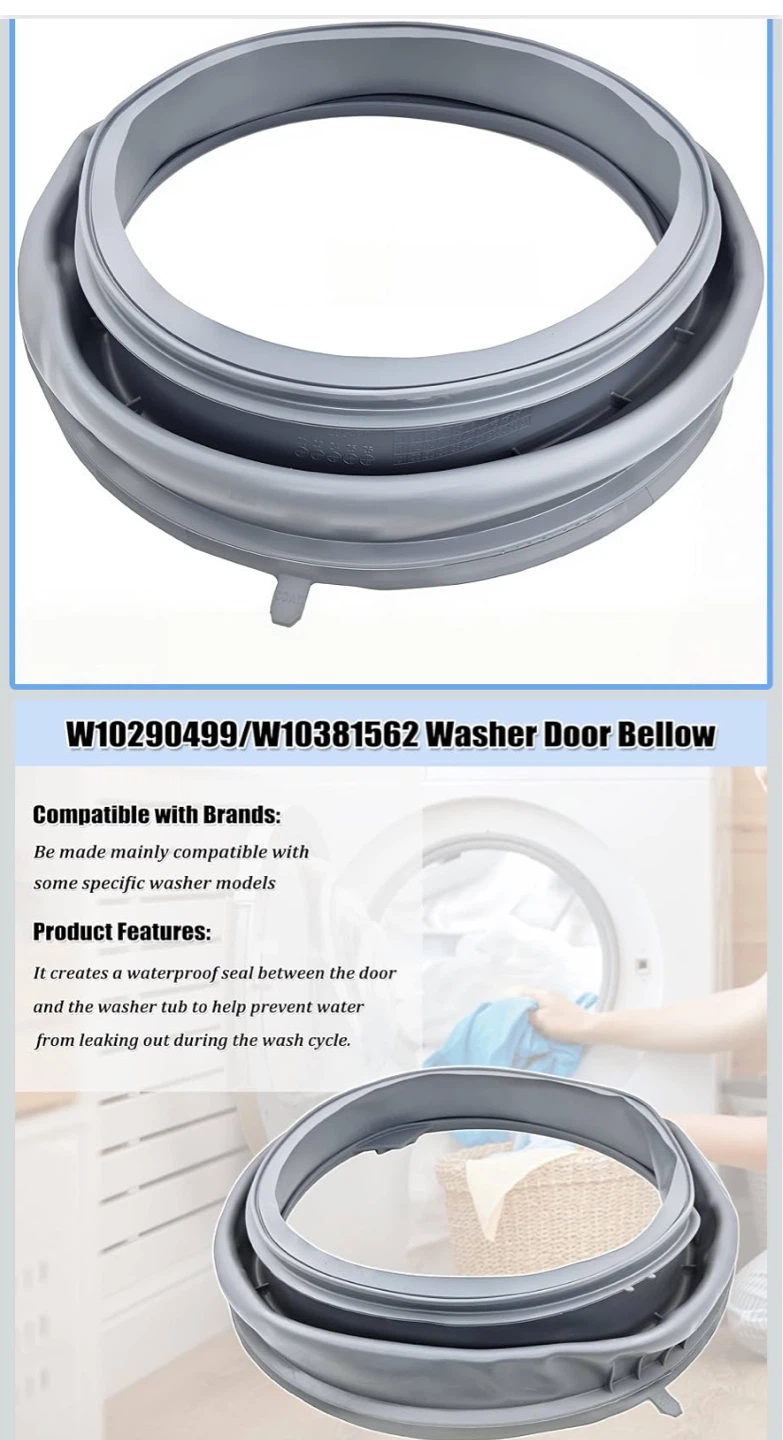 Washer Door Bellow Seal W10290499