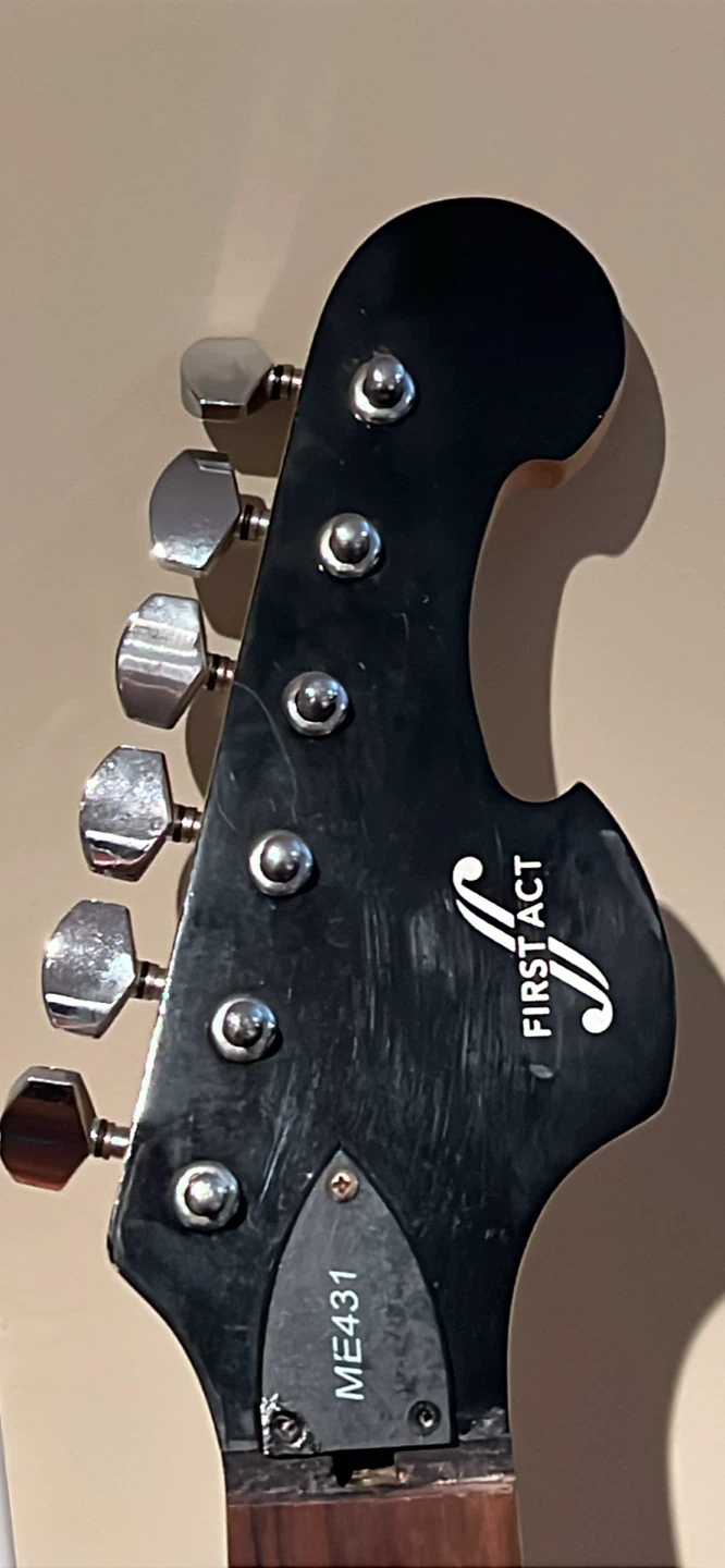 First Act Electric Guitar - Black - photo 2