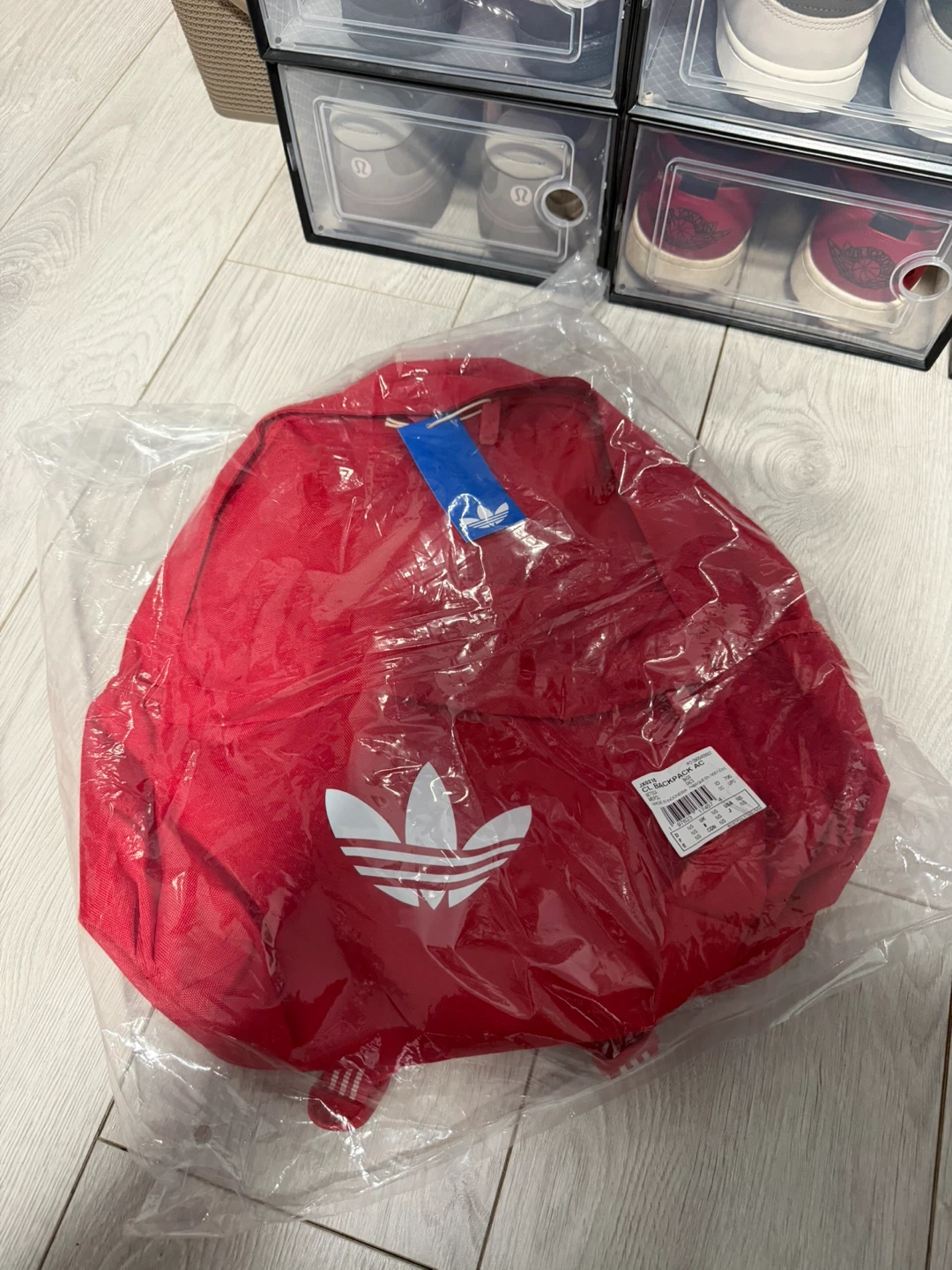 Adidas Red Backpack