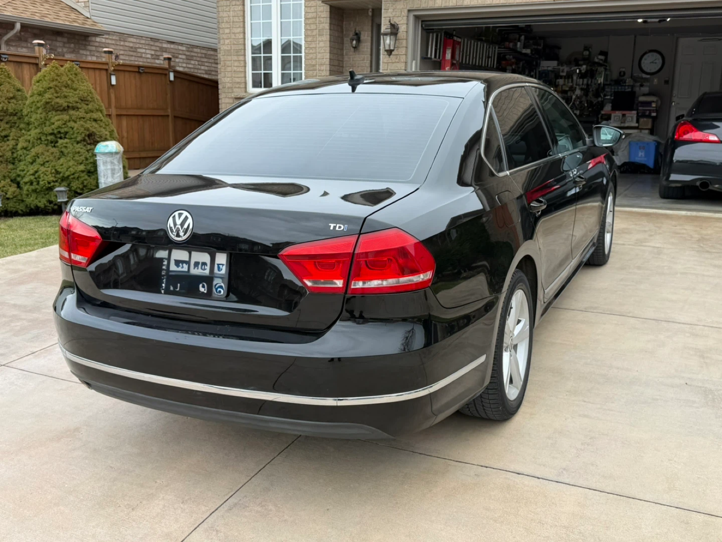 2012 Black VW Passat TDI Sedan - photo 3