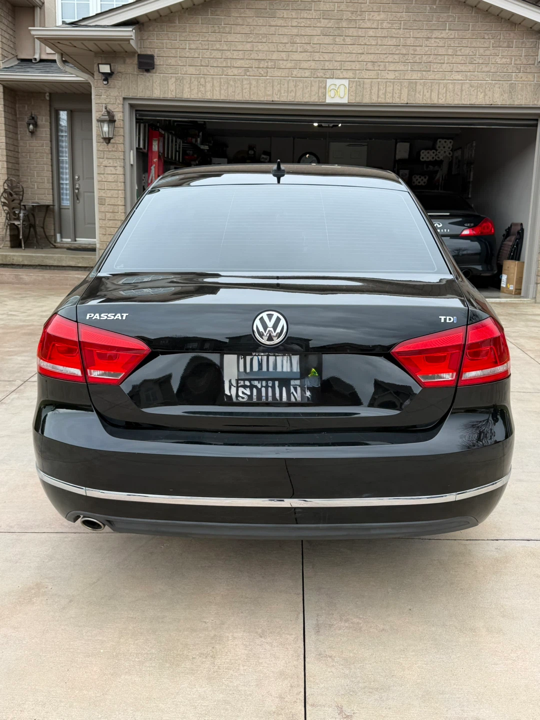 2012 Black VW Passat TDI Sedan - photo 2