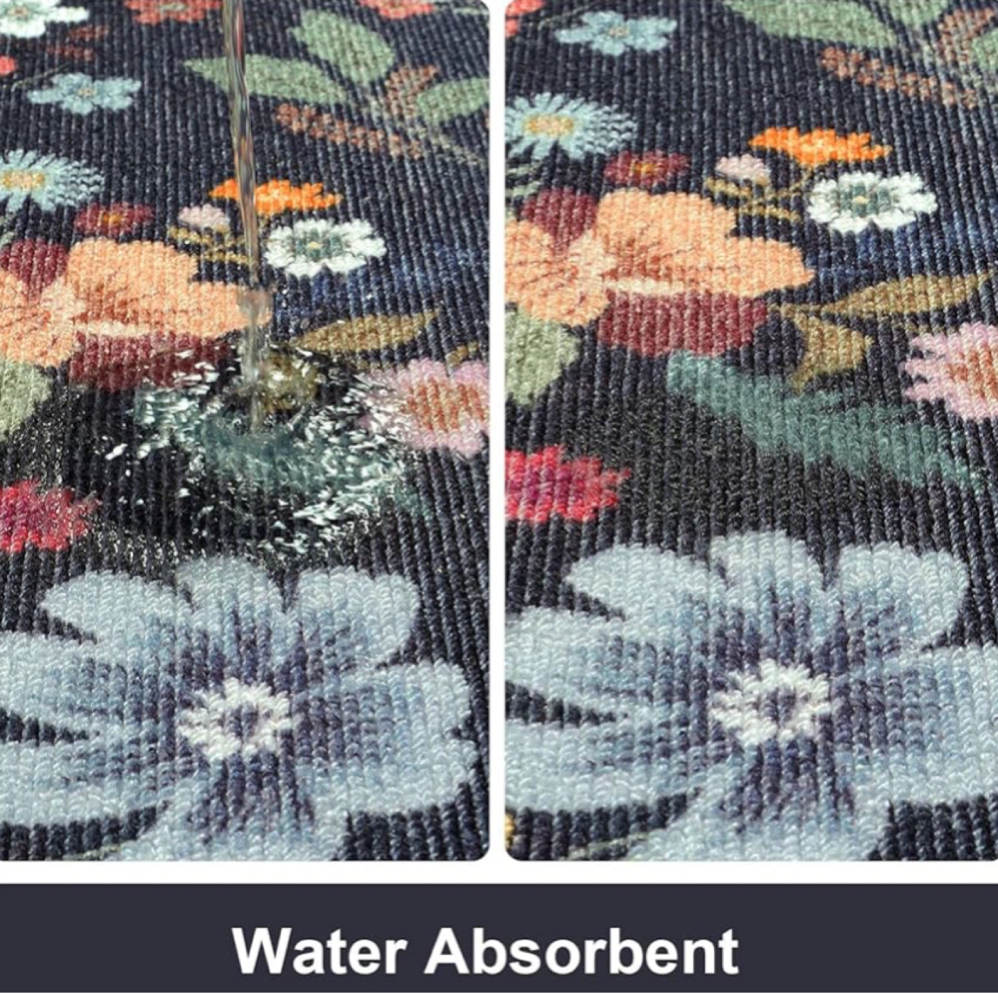 Floral Kitchen Runner Rug Set - 3 Piece - photo 4