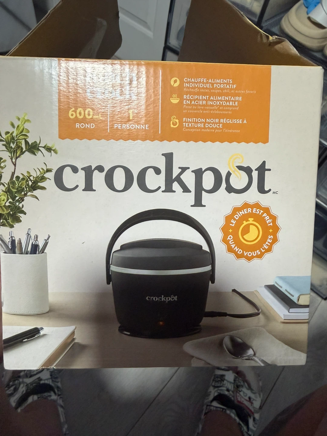 Crockpot 600ml Portable Food Warmer