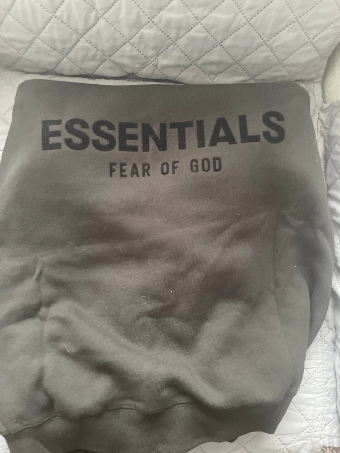 Fear of God Essentials hoodie black ( very negotiable) - photo 3