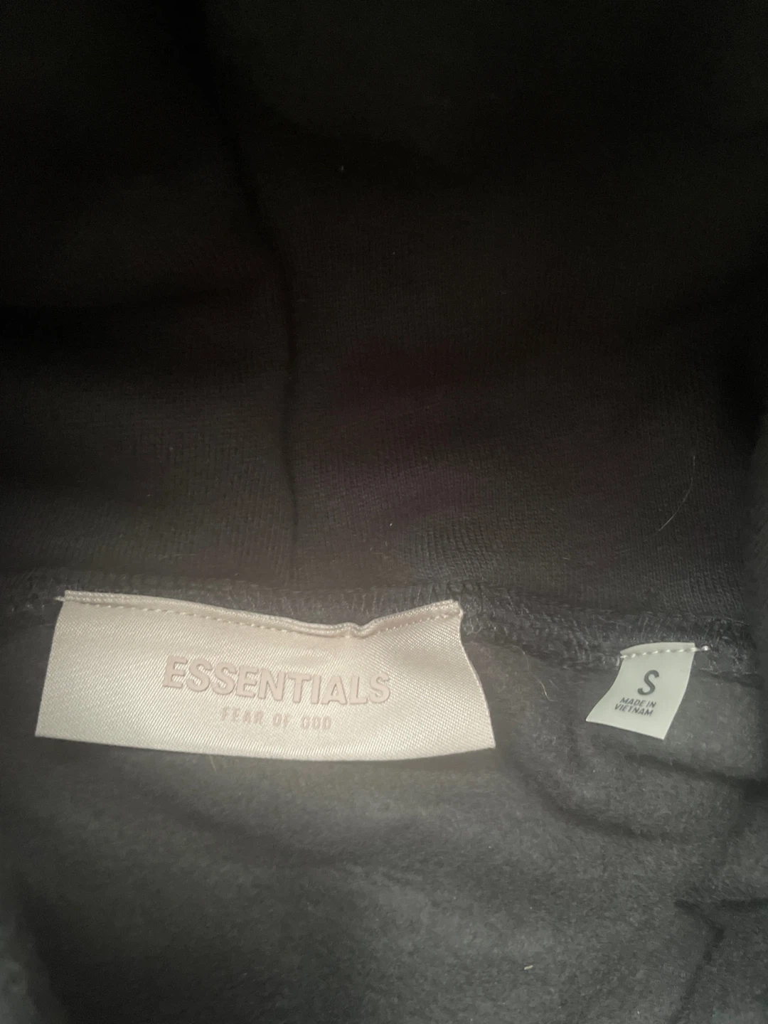 Fear of God Essentials hoodie black ( very negotiable) - photo 4