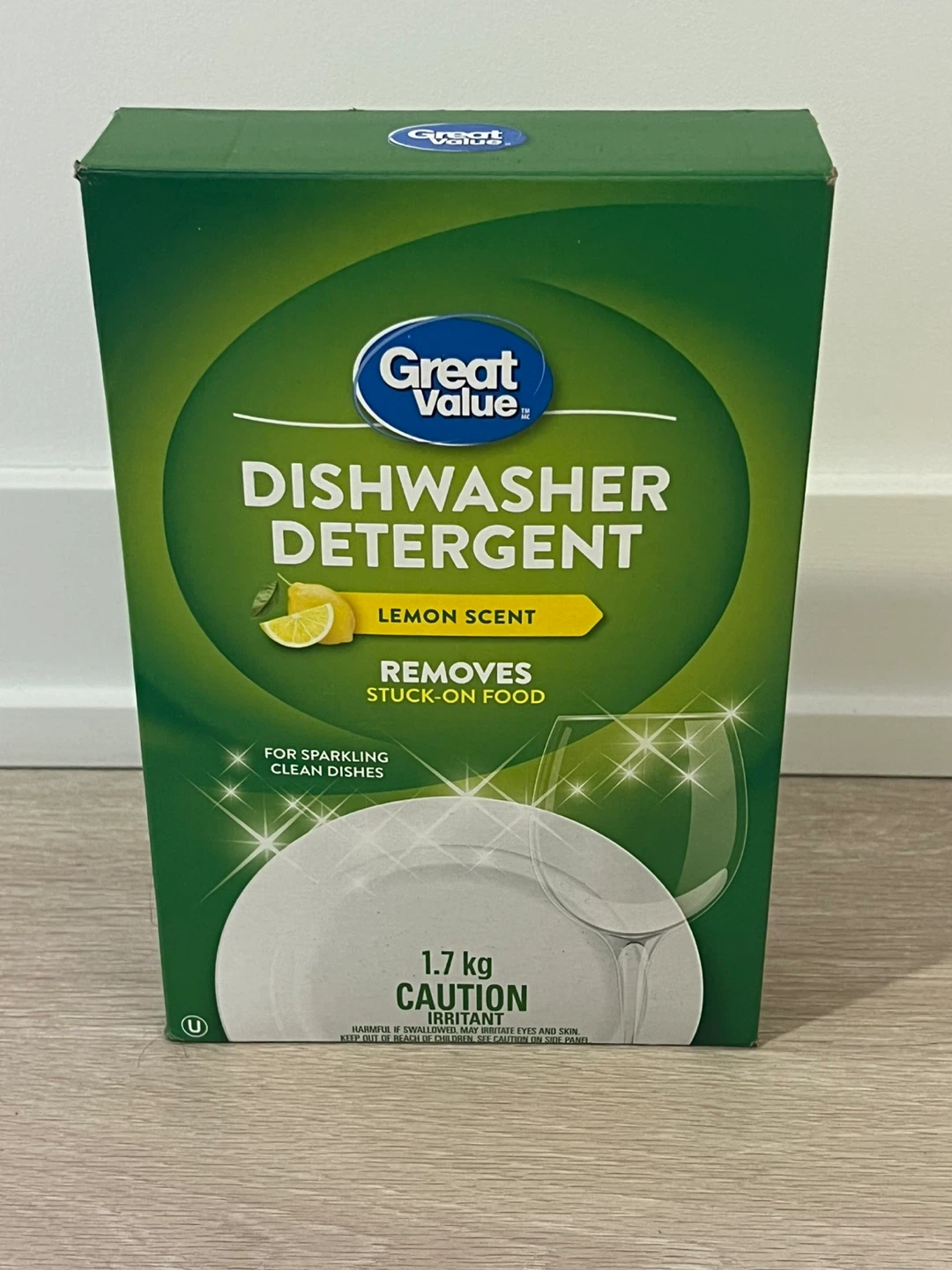 Brand New Great Value Dishwasher Detergent - Lemon Scent