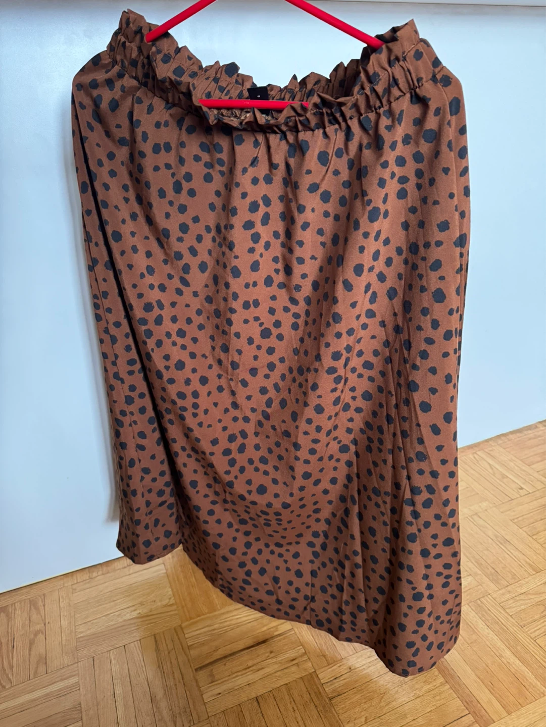 Printed Midi Skirt