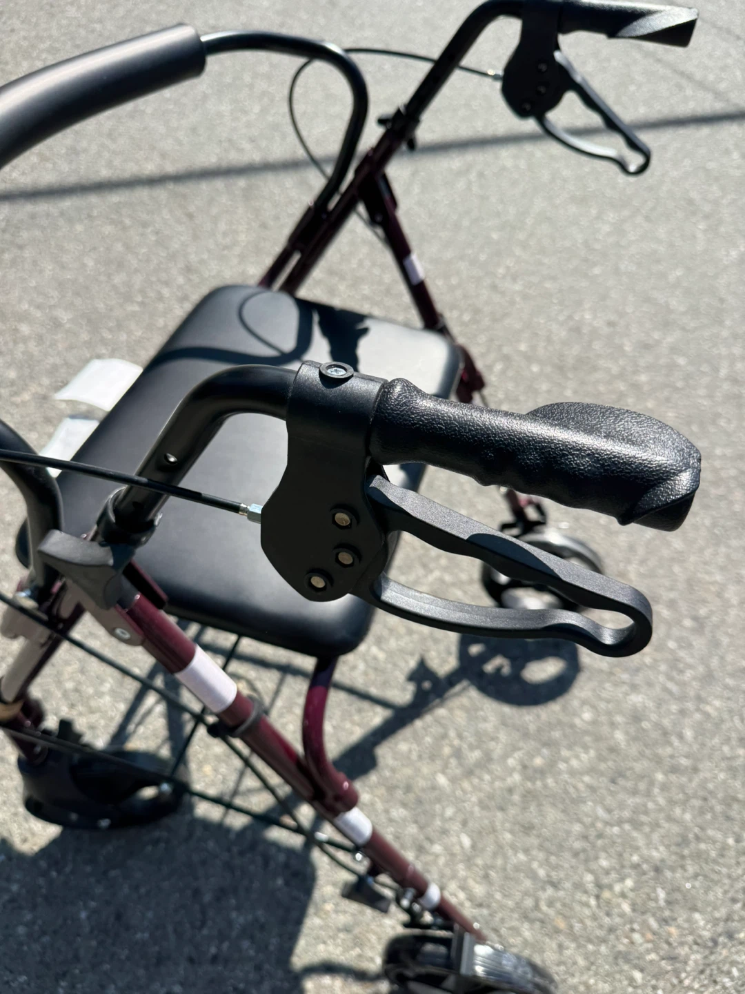 Rollator Walker with Seat and Brakes - photo 2