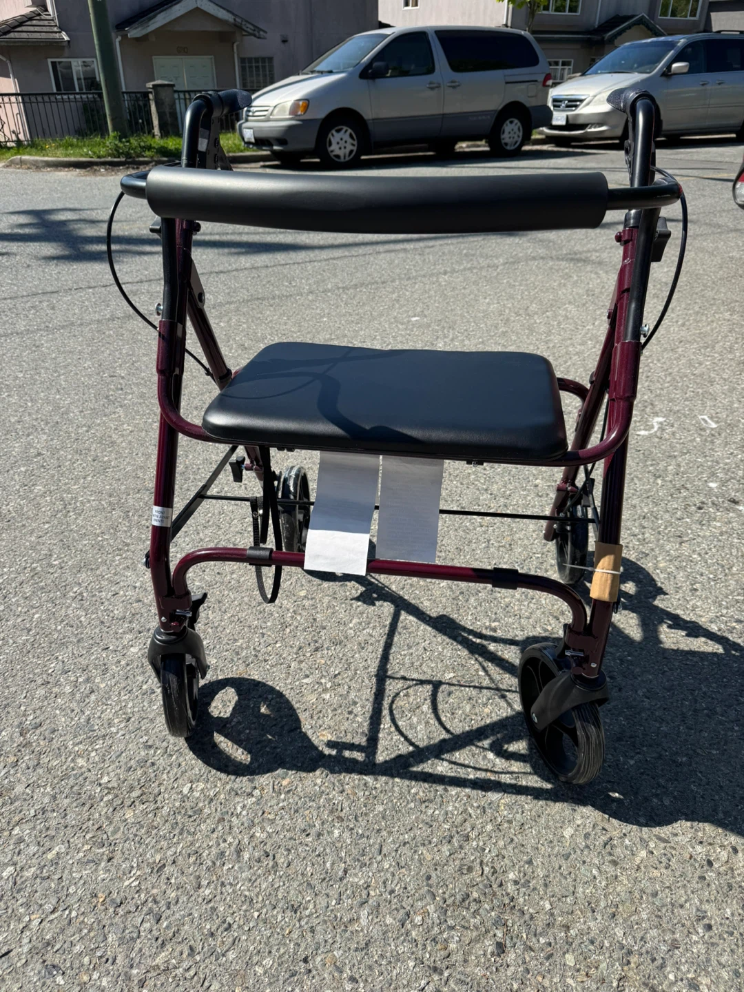 Rollator Walker with Seat and Brakes - photo 4