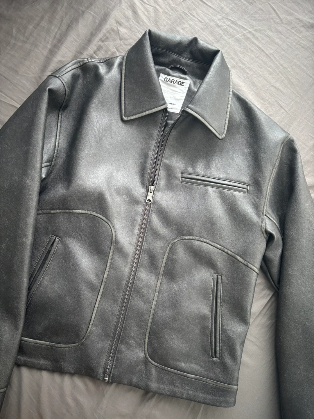Faux Leather Jacket