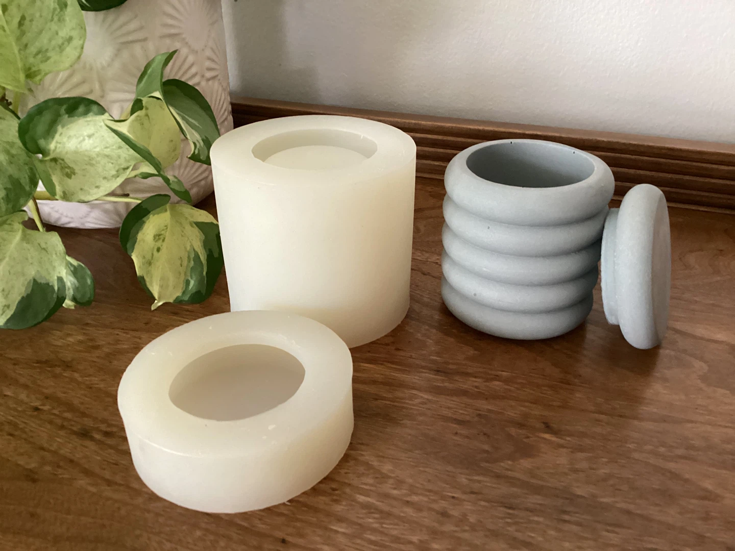 Silicone Molds for Candle Jars with Lids - photo 2