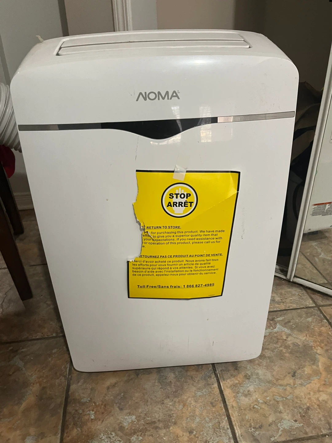 NOMA 9,000 BTU Portable Air Conditioner – Excellent Condition