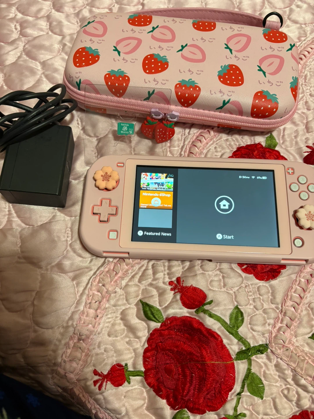 Nintendo Switch Lite - Pink with Accessories - photo 4