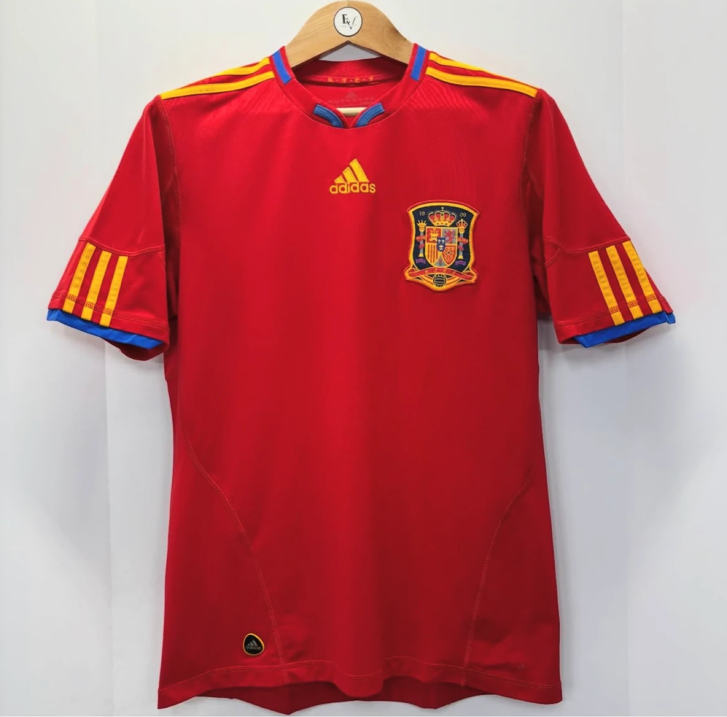 2010 Adidas Spain Home Jersey – Retro Classic - L