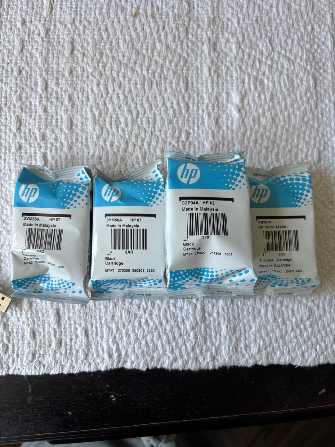 New HP Cartridges
