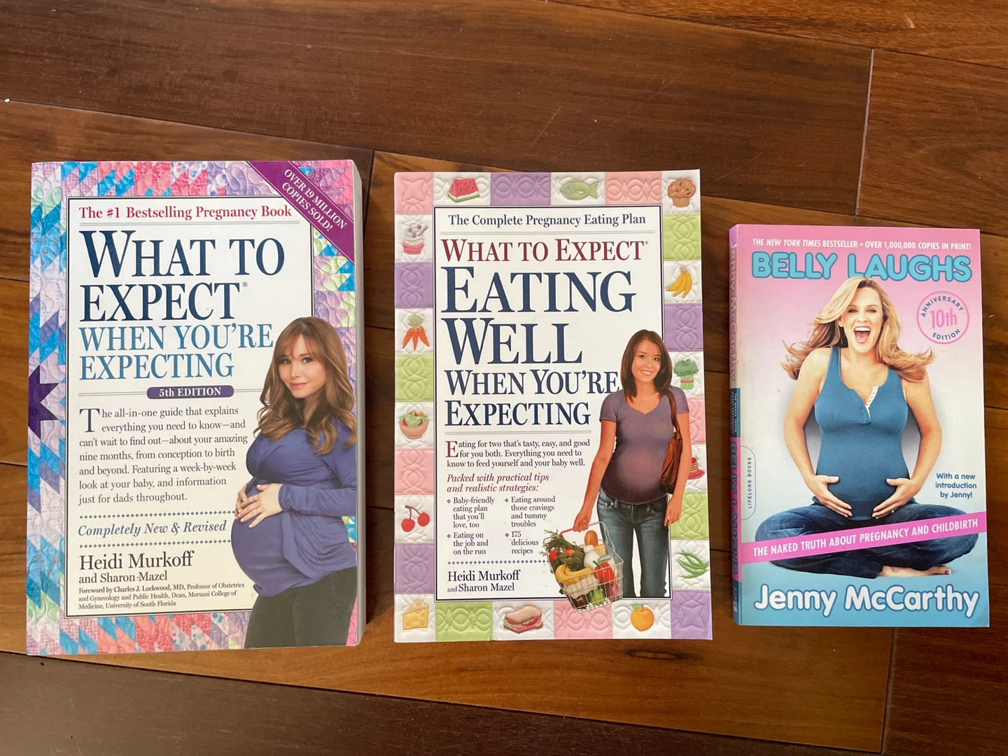 What to Expect When You're Expecting & Eating Well Books