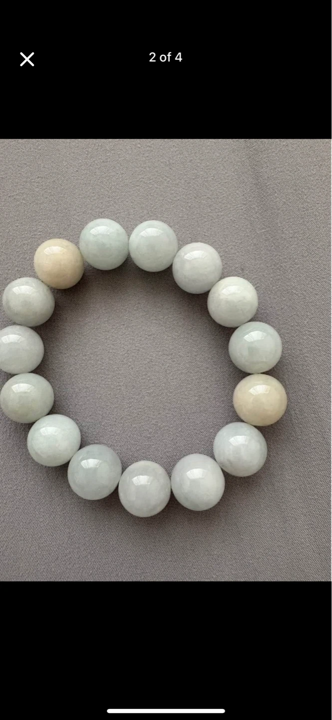 Jade Beaded Bracelet - photo 2