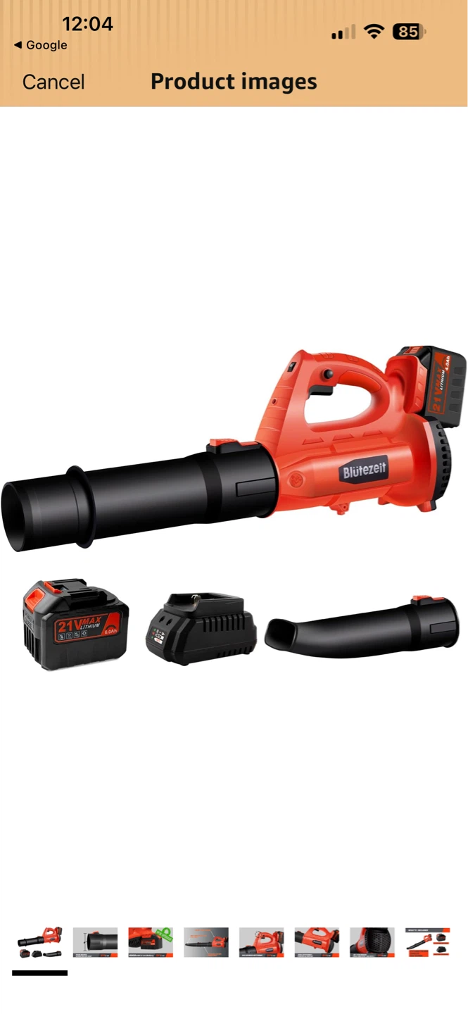 Blütezeit Cordless Blower ME-LB03 - photo 2