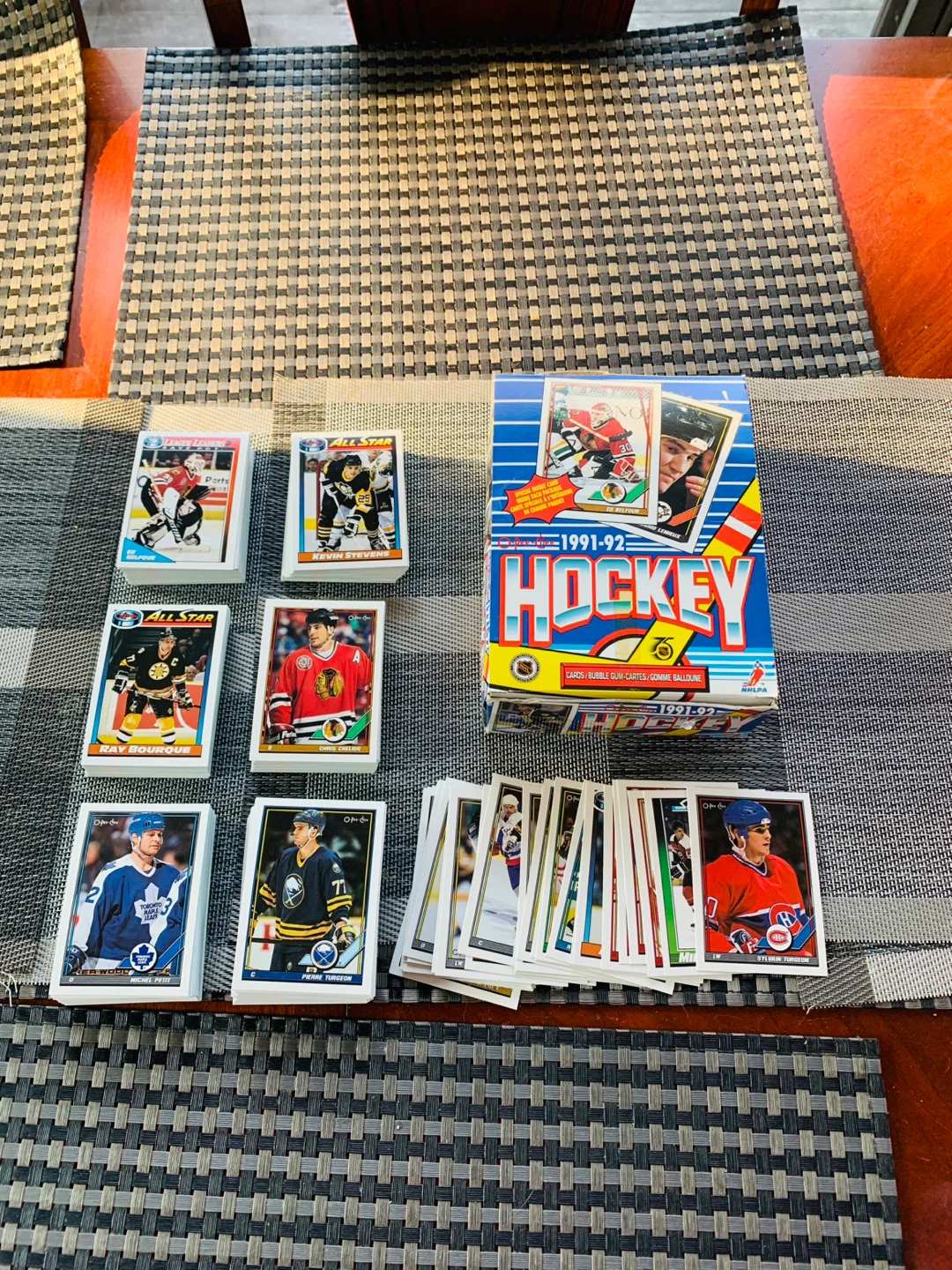 Over 320 Hockey Trading Cards 1991-92 O-Pee-Chee - photo 2