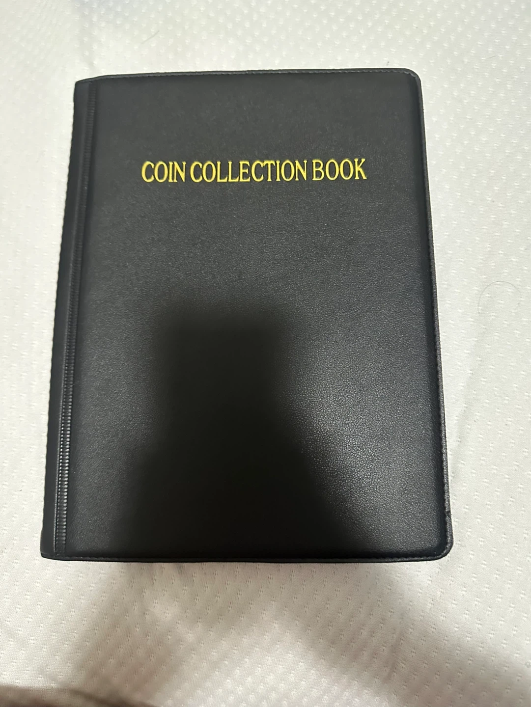 Black Coin Collection Book