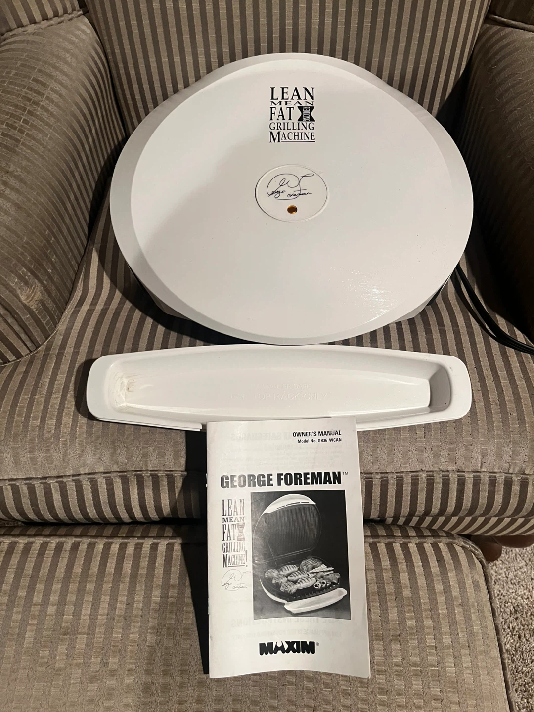 George Foreman Lean, Mean, Fat-Grilling Machine