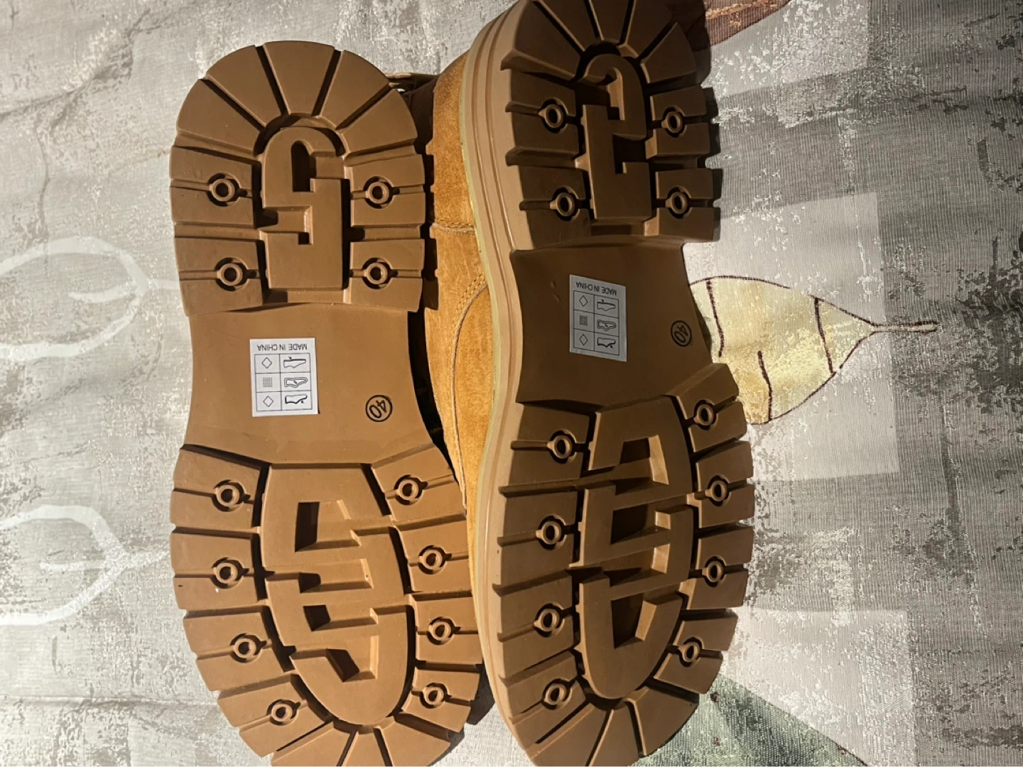 Disney Women’s Tan Suede Lace-Up Boots - photo 4