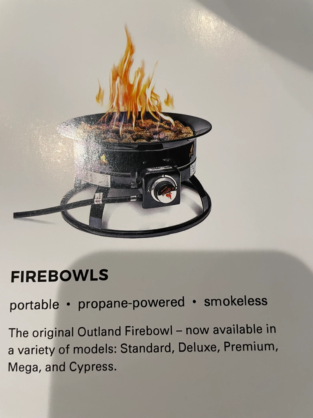 Outland Firebowl Deluxe Portable Propane Fire Pit - photo 2