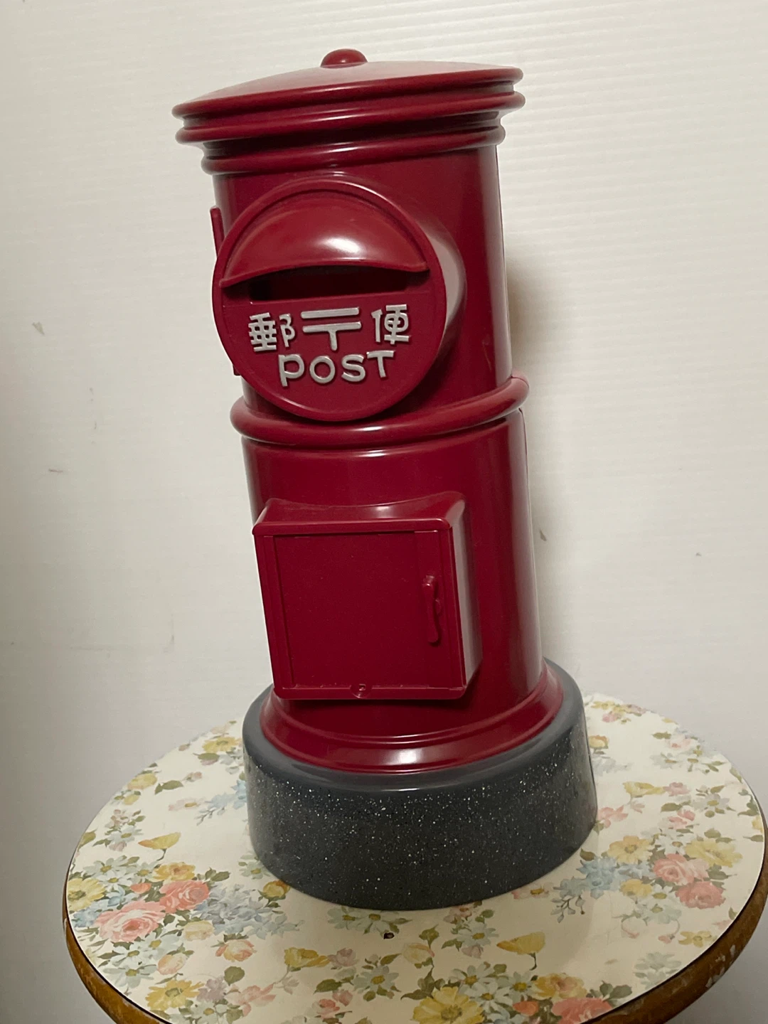 Red Post Box Piggy Bank / Coin Bank