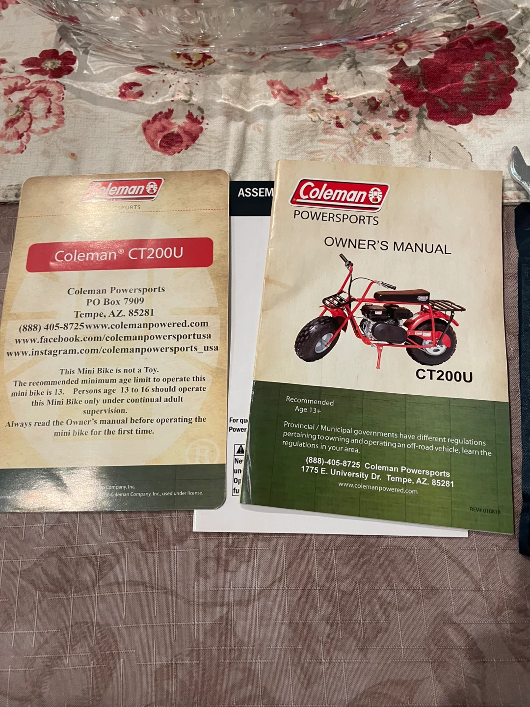 Coleman CT200U Mini Bike