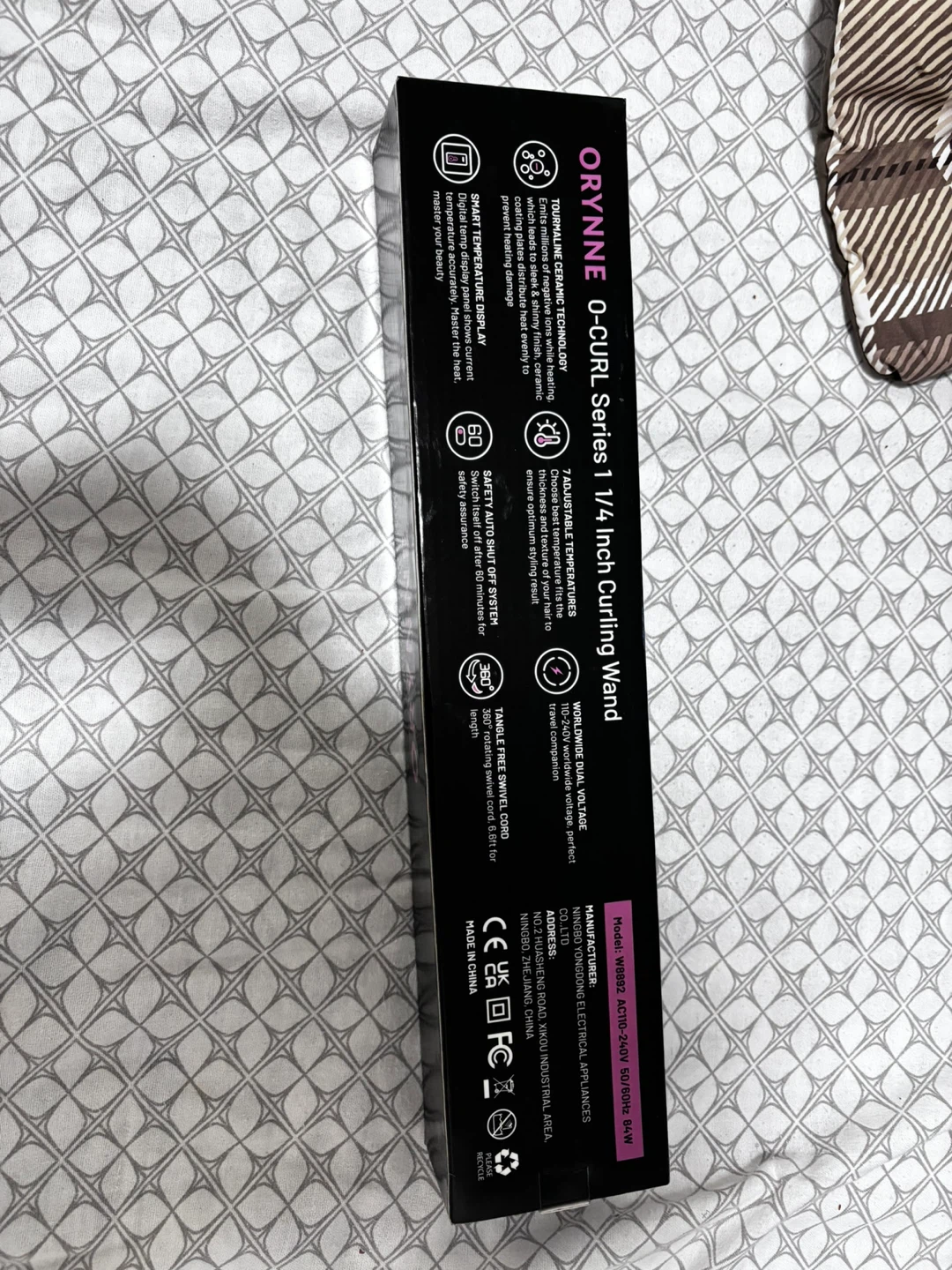 ORYNNE O-Curl Series 1/4 inch Curling Wand - photo 2
